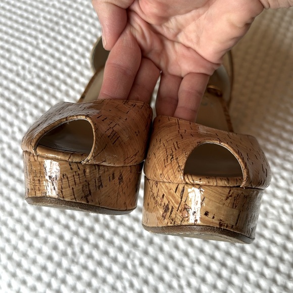 Michael Kors Cork Wedges, Woman’s Size 8.5 - Picture 15 of 15